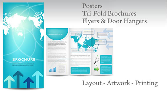 Posters, Brochures, Flyers for Branding