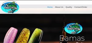 bamas custom baits