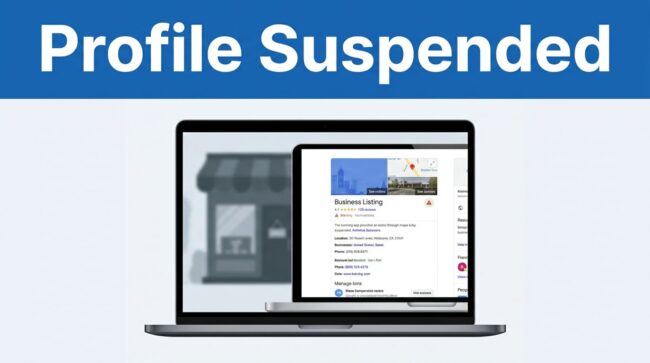 Google Business Profile Warning Google Business Profile Suspended? What I Check First