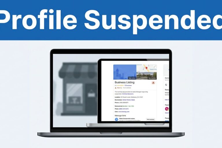 Google Business Profile Suspended? What I Check First
