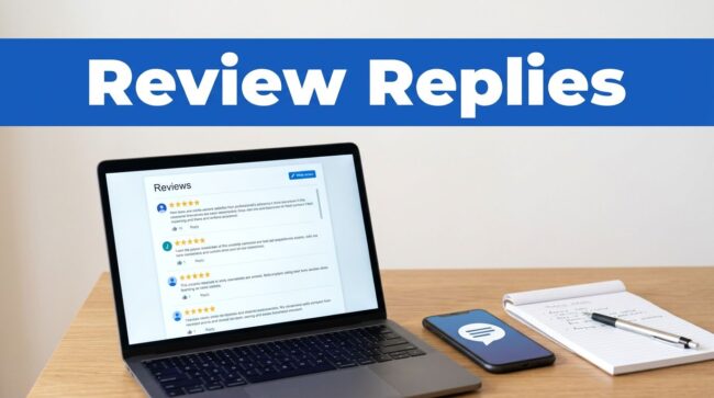 Professional Business Review Workspace Review Response Templates for Local Service Businesses