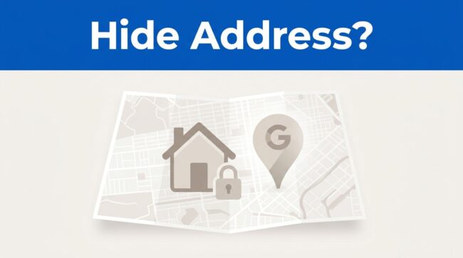 Google Business Profile Map Graphic Should You Hide Your Address on Google Business Profile?