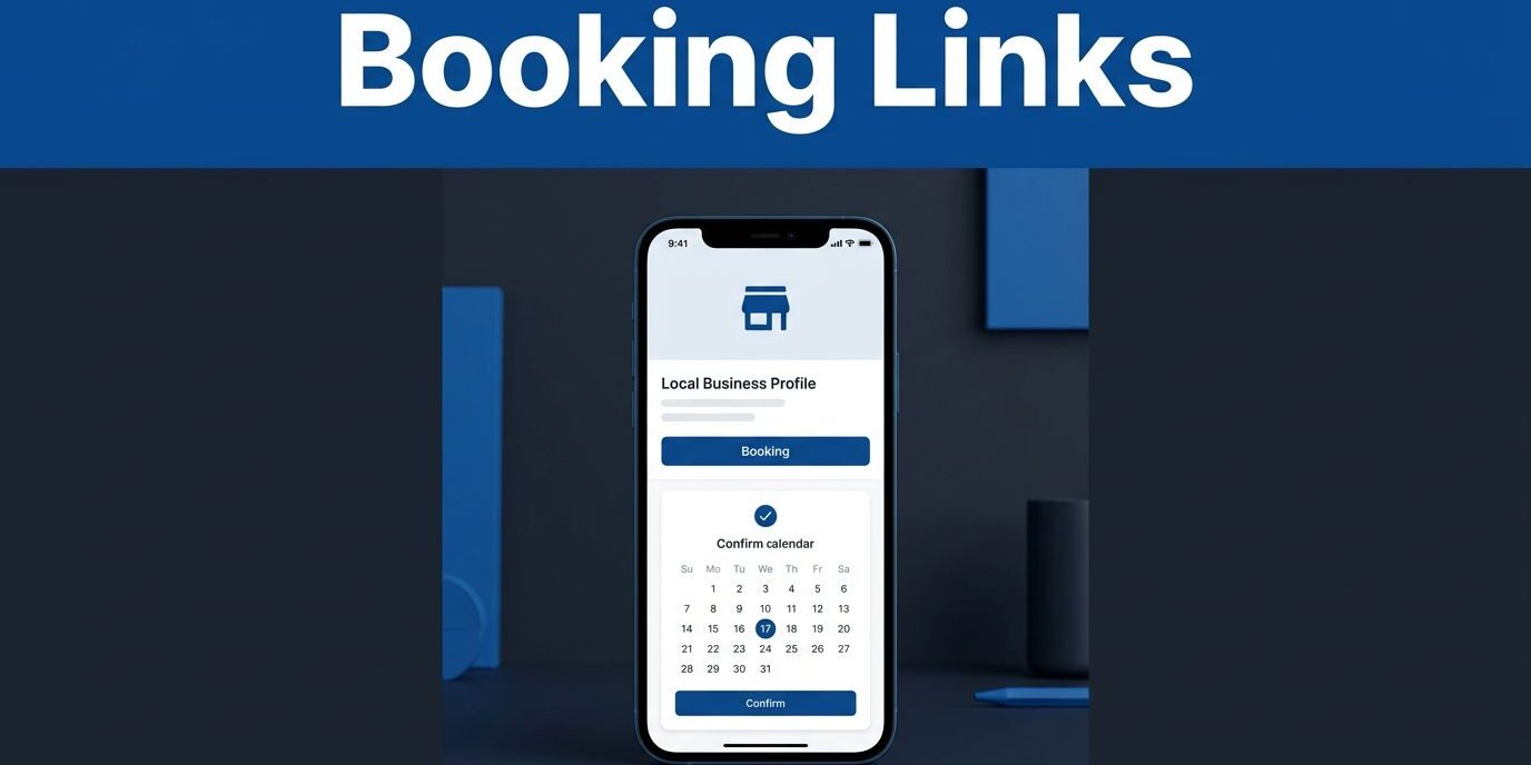 Google Business Booking Interface How to Add Booking Links to Your Google Business Profile