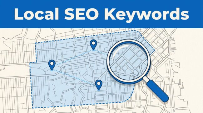 City Map SEO Visualization How to Find Local SEO Keywords for Service Areas