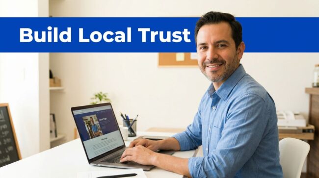 Local Business Owner Portrait How to Write a Local Business About Page That Builds Trust