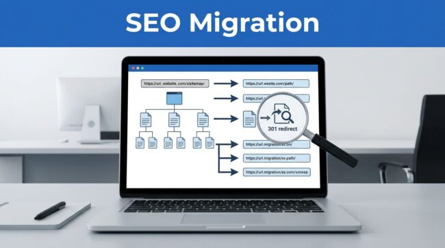 SEO Website Migration Infographic Website Migration SEO: Move Without Losing Traffic