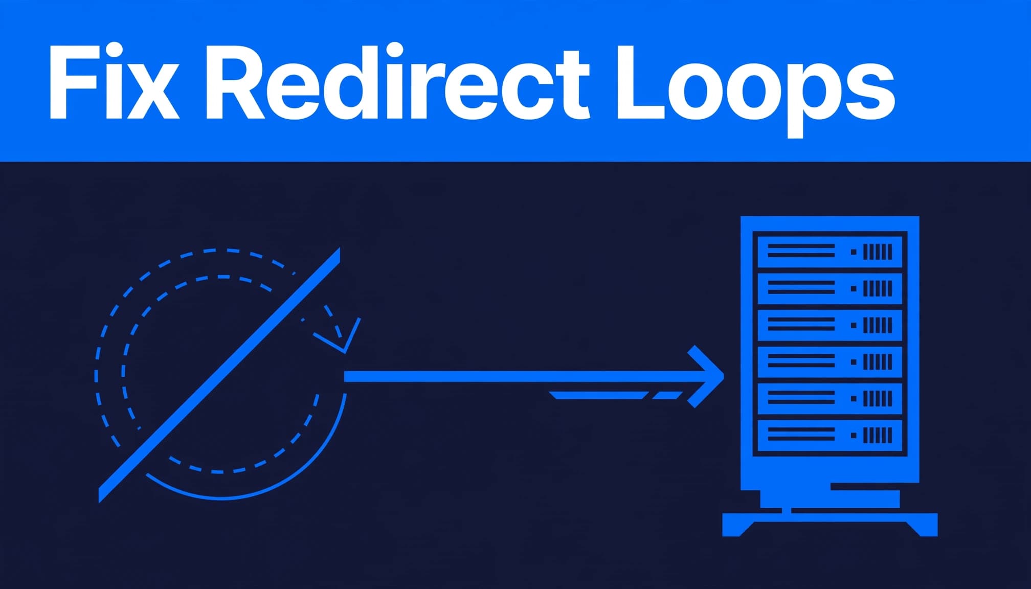 Redirect chains WordPress server route repaired into one direct destination.