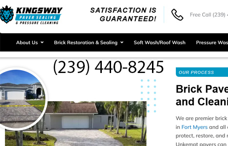 Kingsway Paver Sealing