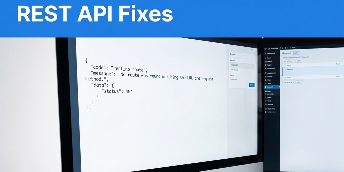 Featured WordPress Rest Api Errors Common Causes And Safe F WordPress REST API errors