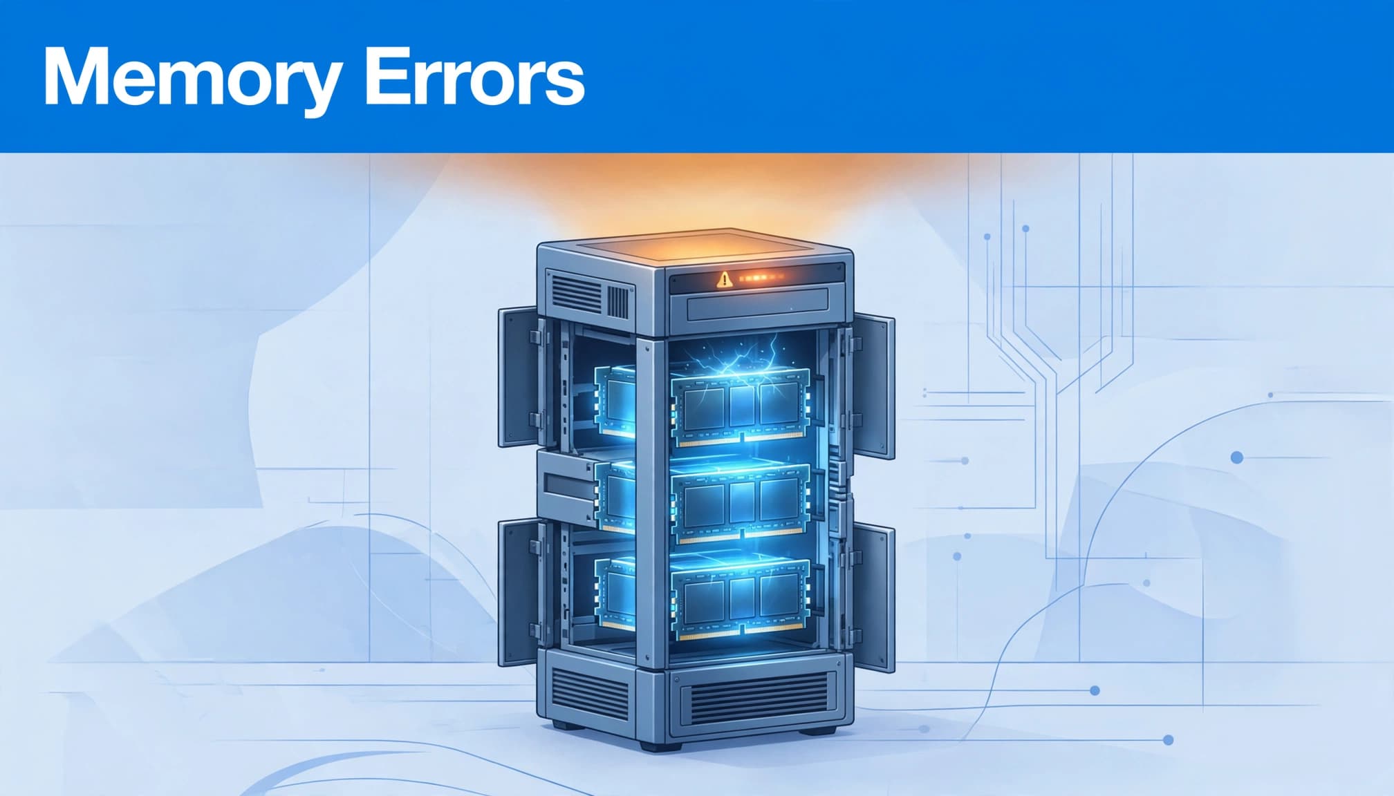 WordPress memory limit error illustrated by a server reaching its capacity